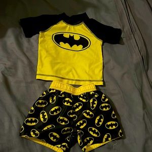 Batman Swim trunks and top